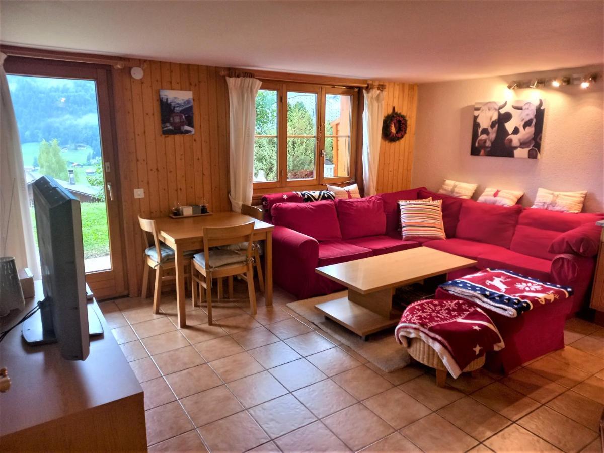 Ferienwohnung Le Sapin Les Diablerets Exterior foto