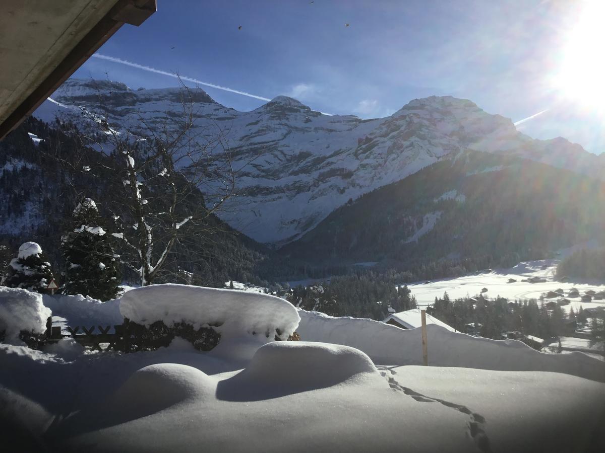 Ferienwohnung Le Sapin Les Diablerets Exterior foto